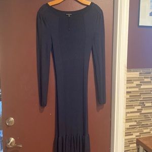 Navy Blue Express knit dress